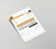 design a professional editable invoice, quotation, receipt and letterhead