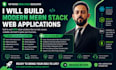 help you to build your web application in mern stack
