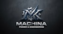 design a strong and modern machine logo for your brand