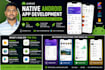 develop a native android app using kotlin, jetpack compose, firebase, and mvvm