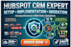 hubspot crm setup implementation hubspot data migration cleansing deduplication