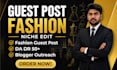 build fashion backlinks via fashion blogger outreach