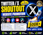 promote website, share link, do twitter shoutout to USA UK audience