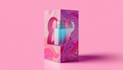 create modern product packaging design with dieline