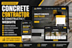 create concrete contractor and construction website