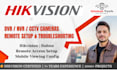 remotely fix hikvision, dahua, dvr, nvr and IP camera issues