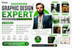 be your professional graphic designer for web or print
