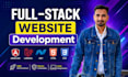 develop full stack web application using react angular nodejs asp net