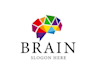 design a modern brain and intelligence logo