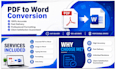 convert PDF to word professionally