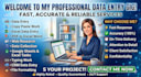 accurate data entry and file conversion