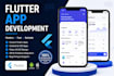develop a mobile app using flutter