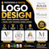 design awesome monogram logo with initials letter