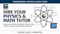 tutor you in physics and college mathematics