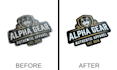 resize your image to a higher resolution