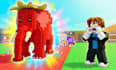 make roblox thumnail mainly with ai then photoshop and blender as supporting