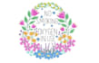 design oxygen use cross stitch pattern logo