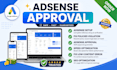 get google adsense approval guaranteed and fix issues