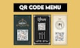 design digital menu board, food truck menu, custom qr code menu