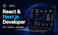 develop a react nextjs frontend for your saas or startup