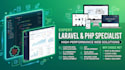 build a custom laravel web app with admin panel for your business