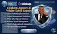 clickup project management clickup software management clickup CRM consultancy
