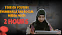 design attractive youtube thumbnails