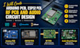 create arduino pcb, esp32 pcb, rf pcb and audio circuit design