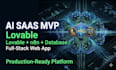 build your ai saas mvp using lovable, n8n and supabase