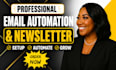 setup mailerlite automation, brevo, convertkit, substack sendx sendy newsletter