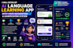 develop ai language learning app with voice recognition and gamification system