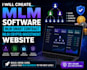create mlm software, mlm smart contract, MLM crypto investment website