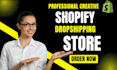 clone shopify website and professional shopify store design