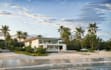 buildup house structure, modern beach house, luxury cgi rendering, gazebo design