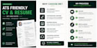 create a professional ats friendly CV and resume