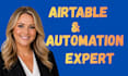setup your airtable database, automation, a softr expert
