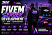 fivem server with complete scripts, maps and clothing