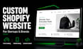 develop a custom shopify startup website