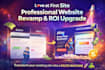 revamp your website into a modern sales focused website