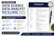 write a professional data science, data analyst, resume and resume writing