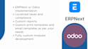 do erpnext, odoo, dolibarr implementation and development