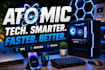 custome you tube thumbnail for tech and gaming channels