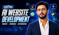 build a custom ai website, ai web app, chatbot and booking system