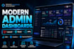build modern admin dashboard and business management systems