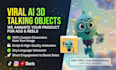 create viral ai 3d animated talking object explainer video for marketing