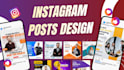 create instagram and facebook post designs for your brand