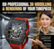 create luxury 3d timepiece product visualization