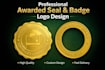 create premium award seals and badge designs