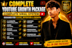 create a complete youtube content and growth package