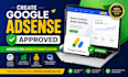 create google adsence approved website for website monetization